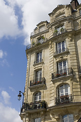 Image showing Parisian Balconies