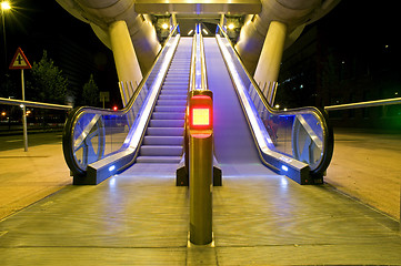 Image showing Escalator