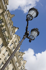 Image showing Parisian Street light