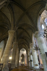 Image showing Notre Dame Interior