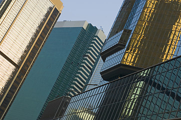 Image showing Hong Kong reflections