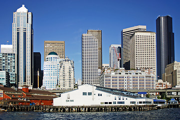 Image showing The Seattle Piers