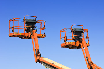 Image showing Hydraulic platforms