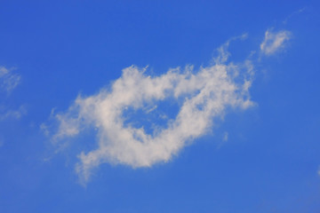 Image showing Background of blue sky.