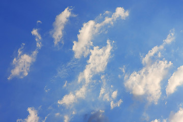 Image showing Background of blue sky.