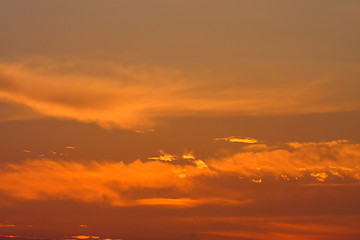 Image showing Background of colourful sky.