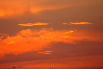 Image showing Background of colourful sky.