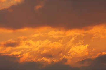 Image showing Background of colourful sky.