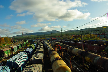 Image showing The celestial railway