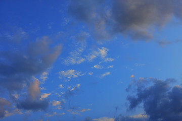 Image showing Background of blue sky.