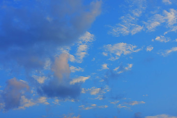 Image showing Background of blue sky.