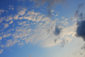 Image showing Background of blue sky.