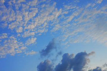 Image showing Background of blue sky.