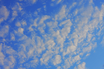 Image showing Background of blue sky.