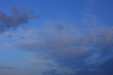 Image showing Background of blue sky.