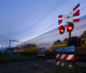 Image showing Passing train