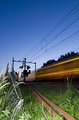 Image showing Railway intersection