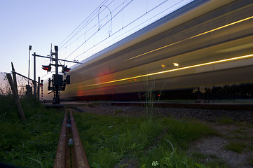 Image showing Passing train