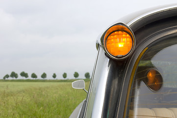 Image showing French Car in Dutch Landscape