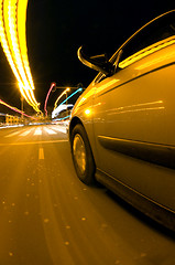 Image showing Traffic Lights at night