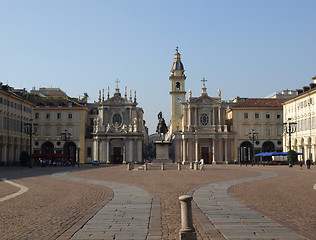 Image showing Piazza San Carlo, Turin