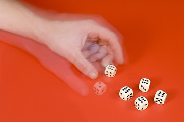 Image showing Changing the dice - Cheating big time