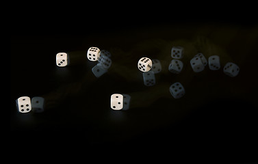 Image showing Rolling dice