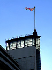 Image showing Flag on a foremast