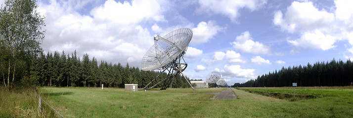 Image showing A battery of Radio Telescopes