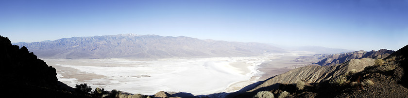 Image showing Death Valley from Dante's Peak