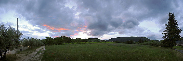 Image showing Vibrant sky