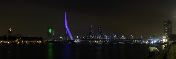 Image showing Bridge at Night