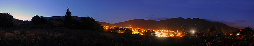 Image showing Nyons skyline