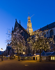 Image showing Church at night