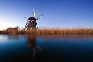 Image showing Dutch Winter scene