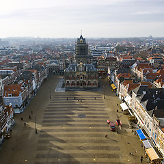 Image showing Delft Market square