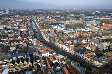 Image showing Delft from Above