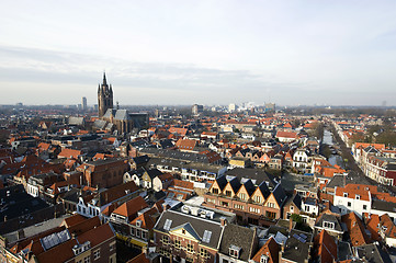 Image showing Delft from Above