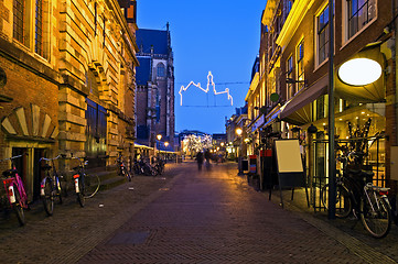 Image showing Restaurant alley