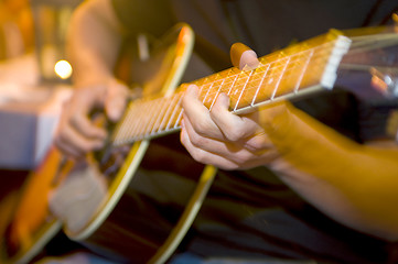 Image showing Guitar Fingers