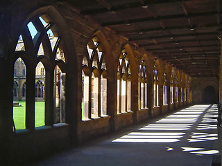 Image showing Durham Cathedral Cloisters