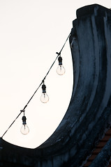 Image showing Three light bulbs
