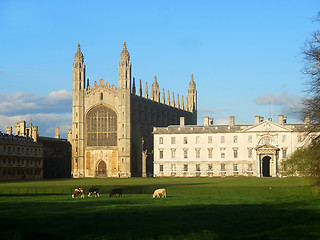 Image showing King's College Chapel, Cambridge UK