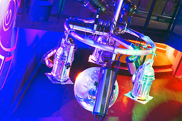 Image showing Nightclub strobes