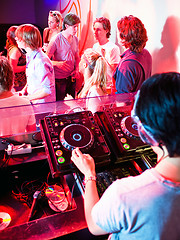 Image showing DJ booth
