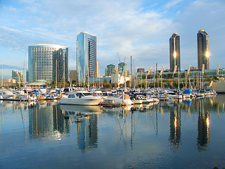 Image showing San Diego marina