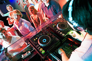 Image showing Disco party