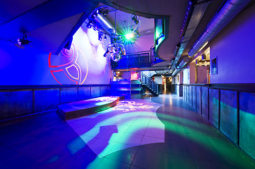 Image showing Nightclub interior