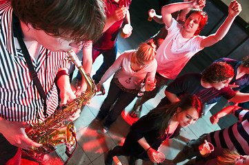 Image showing Saxophonist