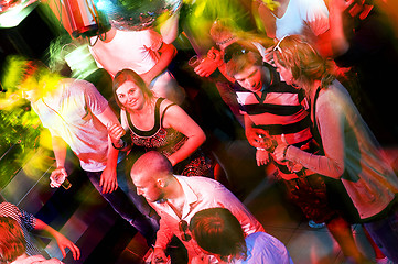 Image showing Busy dance floor